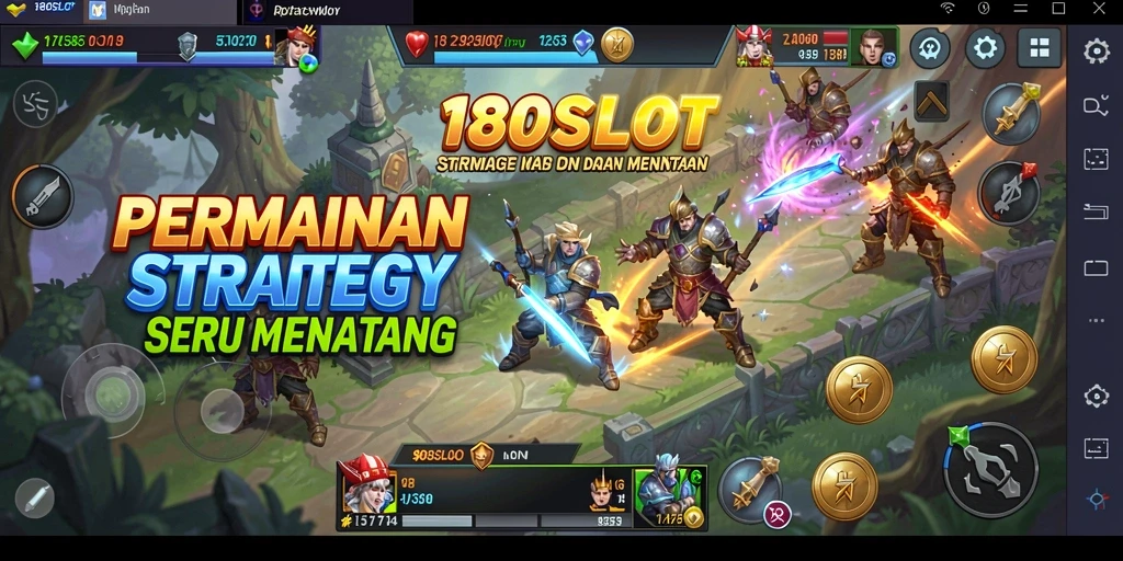 Tampilan menarik gameplay Strategy 180SLOT
