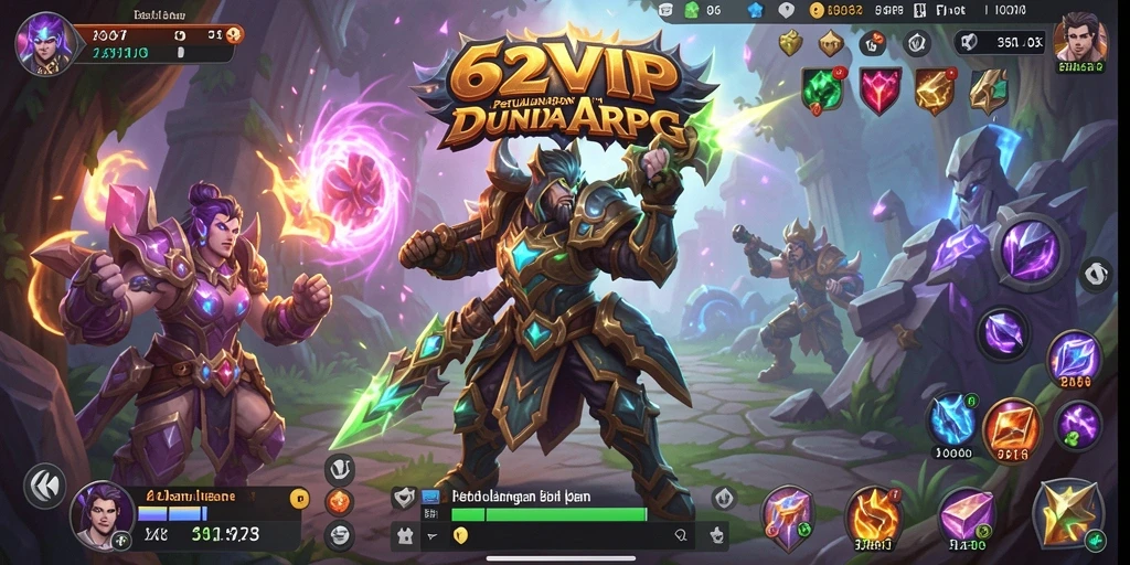 Tampilan gameplay menarik dari <strong>62VIP</strong> dengan pertarungan epik.