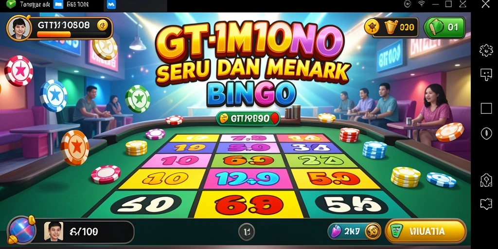 Tampilan gameplay Bingo yang menarik di GT108.
