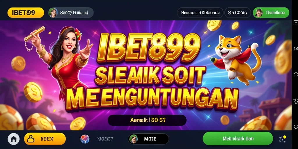 Tampilan gameplay slot IBET899 yang mengasyikkan.