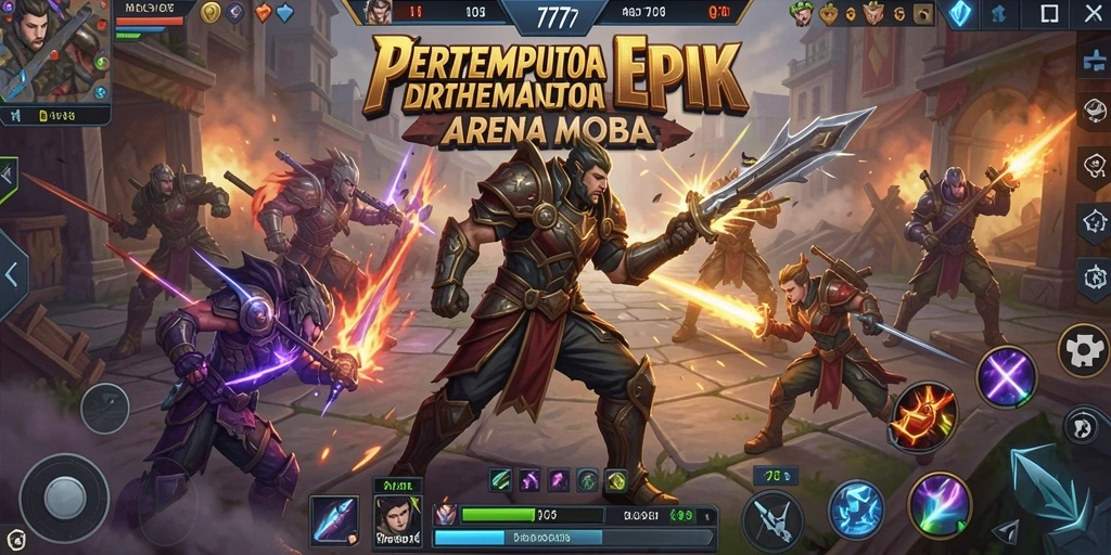 Gameplay seru dengan strategi tim di L777.