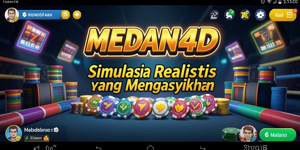 Screenshot menunjukkan gameplay menarik dalam MEDAN4D dengan detail yang luar biasa.