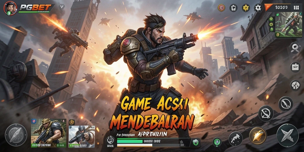 Gameplay seru PGBET dengan aksi mendebarkan di setiap level.