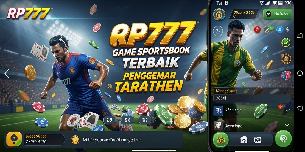 Tampilan menarik dari gameplay Sportsbook di RP777.