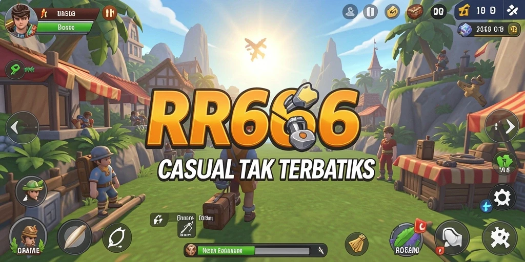 Screenshot utama RR666 menampilkan keseruan gameplay Casual yang menarik.