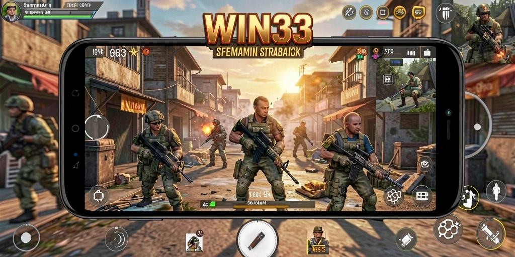Tampilan gameplay WIN33 yang menakjubkan dengan strategi mendalam.